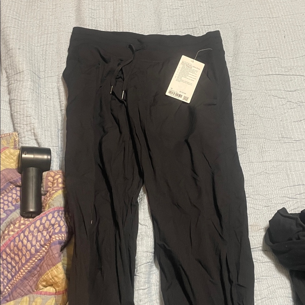 Black Drawstring Pants